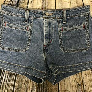 Levis Low Stretch Denim Shorts Juniors 30" Waist S